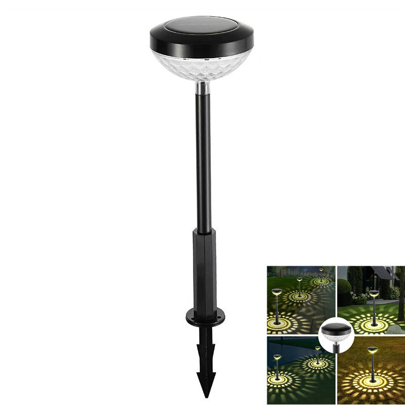 Outdoor Solar Lawn Water Droplets Colorfully Inserted Lights