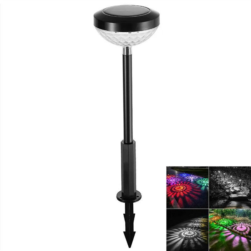 Outdoor Solar Lawn Water Droplets Colorfully Inserted Lights
