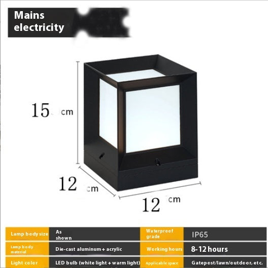 Outdoor Wall Waterproof Garden Lamp