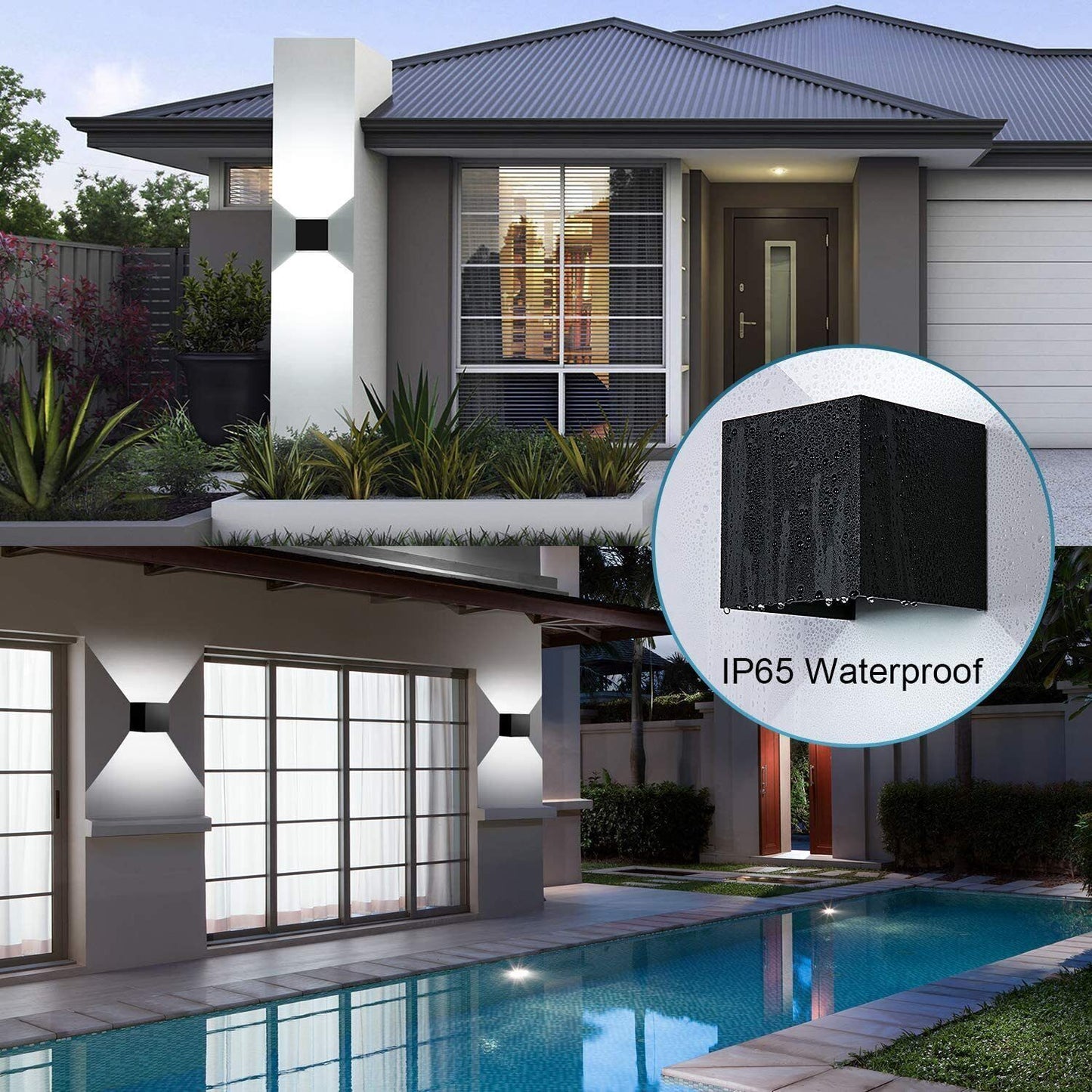 Modern LED Up Down Wall Lights