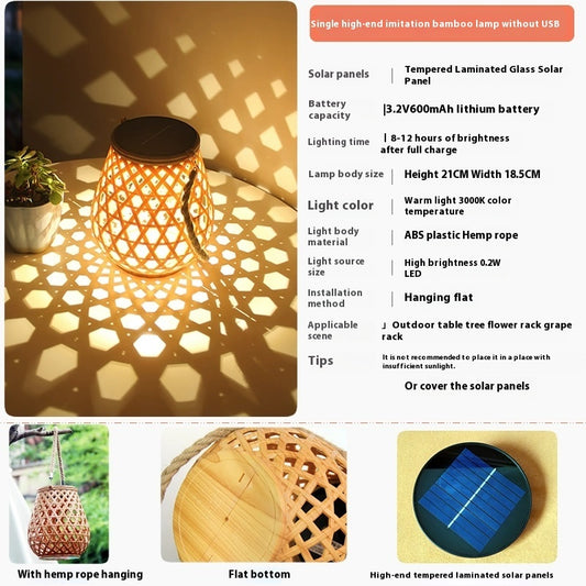 Outdoor Solar Waterproof Lantern Lights