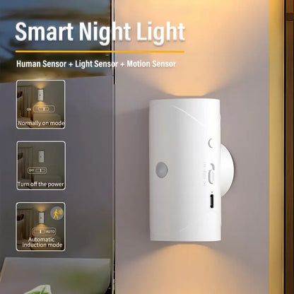 RGB Gradient LED Night Light With Motion Sensor