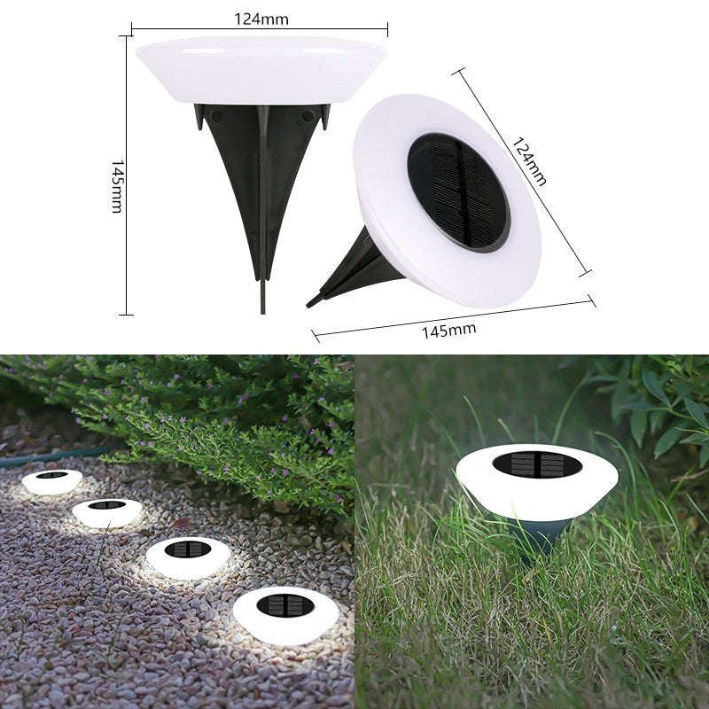 Outdoor Courtyard Solar Lawn L